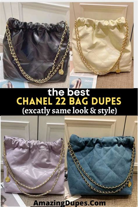 white chanel bag dhgate|best chanel dupe bags.